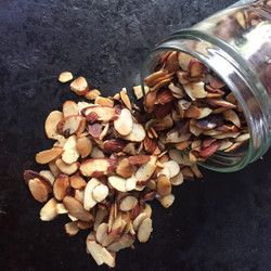 My Mom's Killer Pan Roasted Almonds
