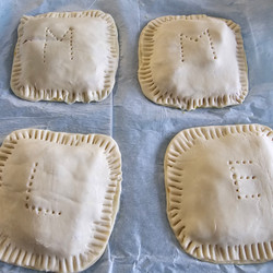 Ham &amp; Cheese Puff Pastry Pockets