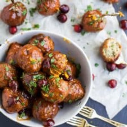 Crock Pot Cranberry Bbq Meatballs