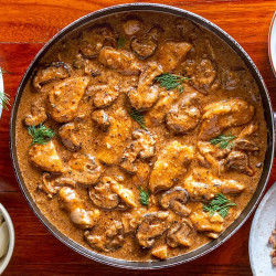 Russian Chicken Stroganoff Recipe
