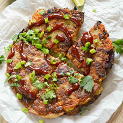 Crispy Bulgogi-filled Scallion Pancakes