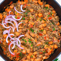 Instant Pot Lentils With Tahini