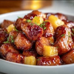 Pineapple Brown Sugar Mississippi Lil’ Smokies Bites