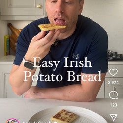Easy Irish Potato Bread Or Potato Farls