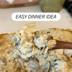 Lazy White Lasagna