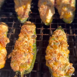 Mexican Street Corn Jalapeño Poppers