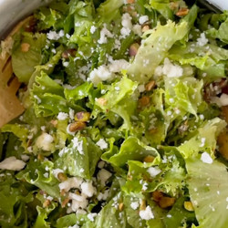 Lettuce And Pistachios Salad