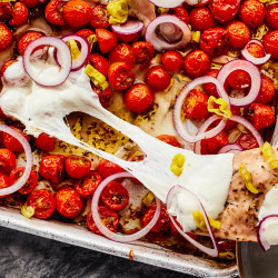 Sheet-pan Chicken With Tomatoes
