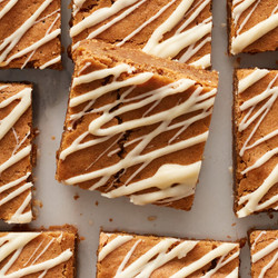 Gingerbread Blondies 
