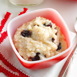 Cherry &amp; Spice Rice Pudding