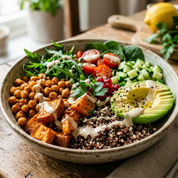 Glow-Up Bowl : Patate Douce &amp; Tahini