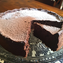 Chocolate Espresso Ricotta Torte