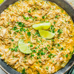 Slow Cooker Green Chile Chicken