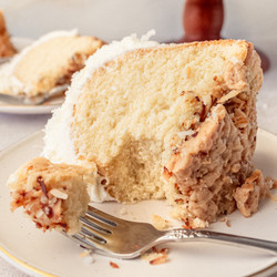 Copycat Tom Cruise White Chocolate Coconut Bundt Cake