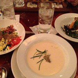Oyster Brie Soup {hollywood Studios Brown Derby}