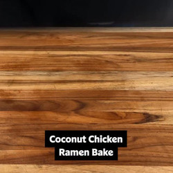 One Pan Chicken Coconut Ramen
