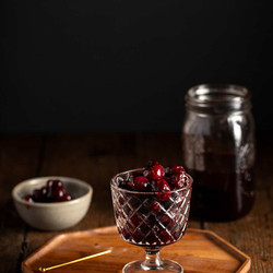 Homemade Luxardo Cherries