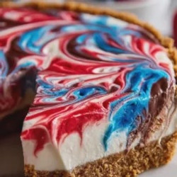 No-bake 4th Of July Swirl Pie: Easy Indulgence For Summer Celebrations