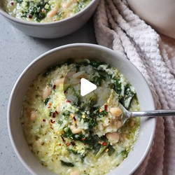 Pesto And White Bean Soup