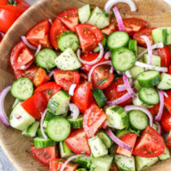 Tomato Cucumber Salad