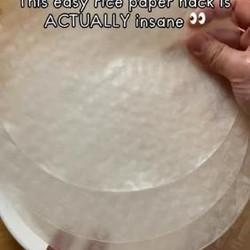 Chewy Rice Paper Noodles In Minutes