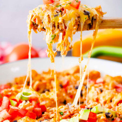 Chicken Burrito Skillet