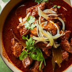 Birria Beef meal prep slow cooker