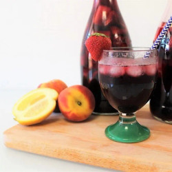 Hibiscus Sangria (zobo / Sorrel Cocktail)