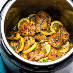 Instant Pot Lemon Garlic Chicken