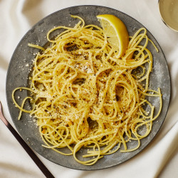 Linguine With Meyer Lemon
