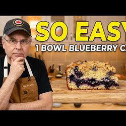 Easy Blueberry Buttermilk Coffee Cake