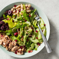 Mediterranean Tuna Salad Bowl