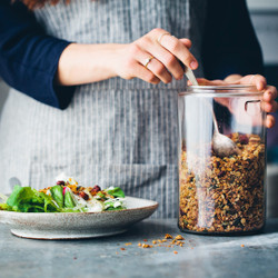 Savoury Buckwheat Granola