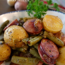Sausage Green Bean Potato Casserole