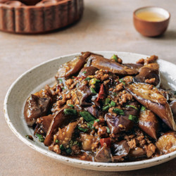 Eggplant with Garlic Sauce