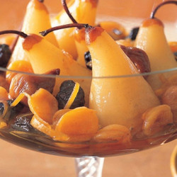 Ina's Perfect Poached Fruit