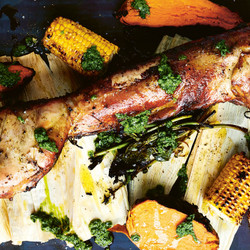 Conejo Al Palo – Peruvian Roast Rabbit On A Stick