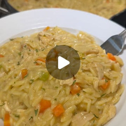 Creamy Chicken Pot Pie Orzo