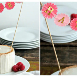 Coconut Flour Birthday "smash" Cake