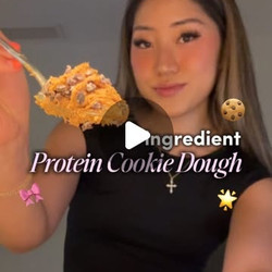 4 Ingredient Protein Cookie Dough