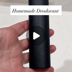 Homemade Deodorant Recipe