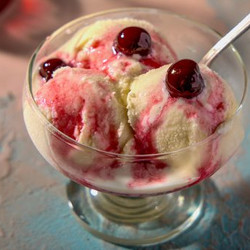 Food-processor Vanilla Ice Cream