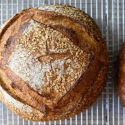 Malted grain bread