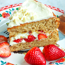 Aip Birthday Cake (vanilla Cake With Frosting) -- Paleo, Gluten-free, Egg-free