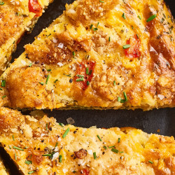 Easy Cheesy Tater Tot Frittata
