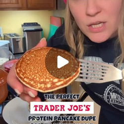 High-protein Cottage Cheese Pancakes
