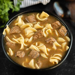 Slow Cooker Steak Soup Recipe