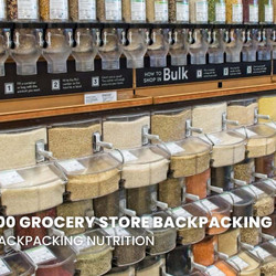 Our Favorite 100 Grocery Store Backpacking Foods