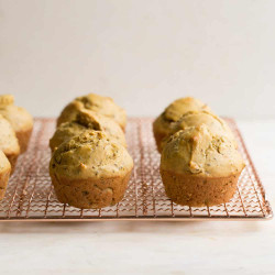 Peanut Butter And Honey Banana Muffins