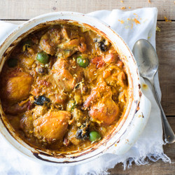 Moroccan Chicken Hotpot